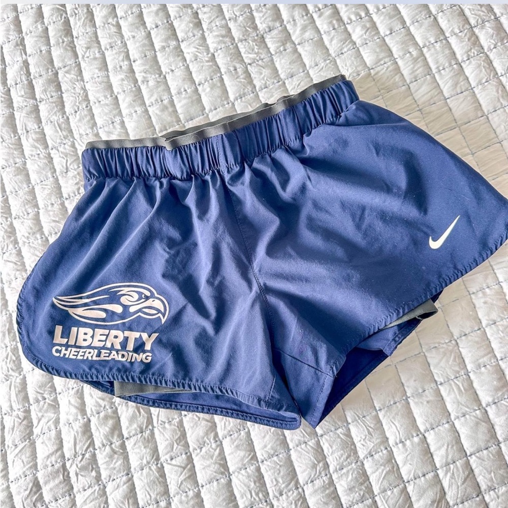 Liberty Cheerleading Nike Women's Navy Athletic Shorts